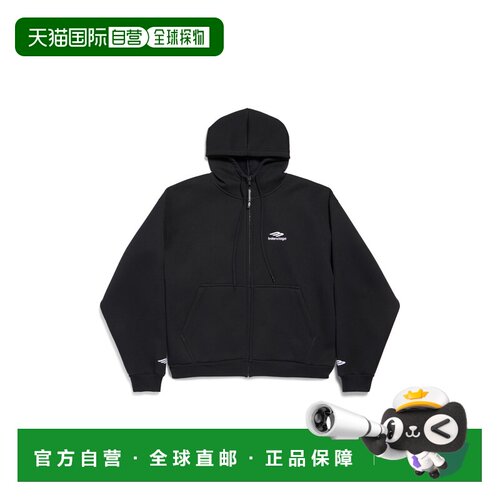 1h可退 香港直邮Balenciaga 巴黎世家 男士 3b Icon 运动拉链水洗