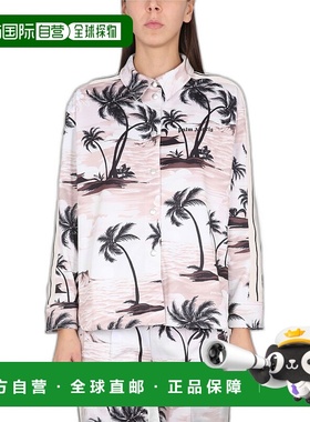 1h可退 欧洲直邮PALM ANGELS 女士衬衫PWGA050S23FAB0016110