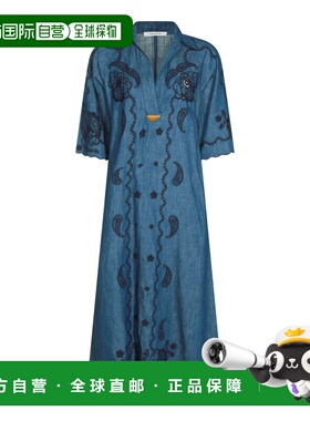 香港直邮ZIMMERMANN 女士 8358DSS261RWBLU 连衣裙 8358DSS261