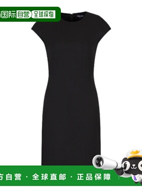 香港直邮Giorgio Armani 圆领连衣裙 2WHVA0BRT03NR