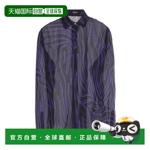 1h可退 香港直邮versace 范思哲 女士 Blouses 真丝衬衫
