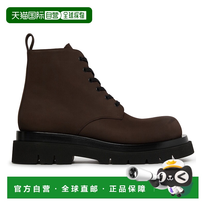 1h可退 香港直邮Bottega Veneta 葆蝶家 男士 Lug 系带短靴 NN984