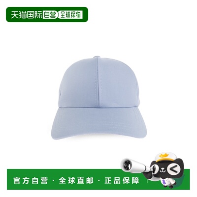 香港直邮BALMAIN 男士帽子 HH1XA595CG75SQI AW2026 蓝色 徽标帽