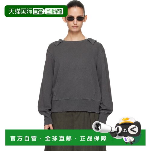 1h可退 香港直邮Our Legacy 女士 灰色 Relic 连帽衫 M2266RWBL