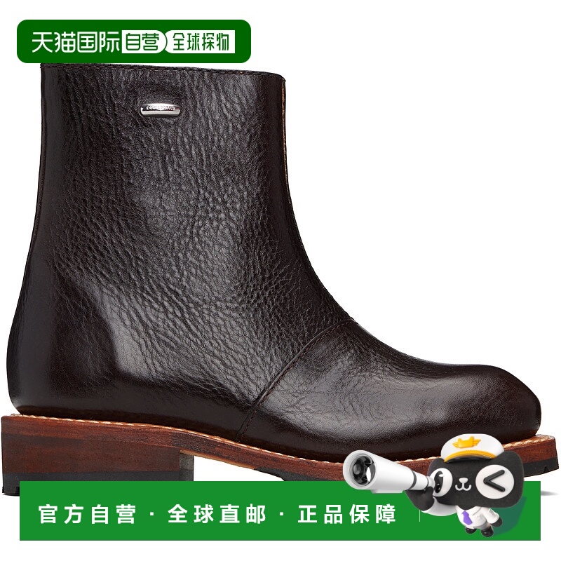 1h可退 香港直邮Our Legacy 女士 棕色 Engine 踝靴 A4257EDA