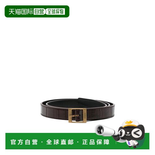 香港直邮Saint Laurent 徽标腰带 806246EAA7H