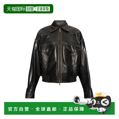 香港直邮VERSACE 男士皮衣 10257781A183811B000 AW支付后1h可退