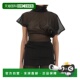 不对称半透明上衣 香港直邮Rick Owens LI01E4205OT09