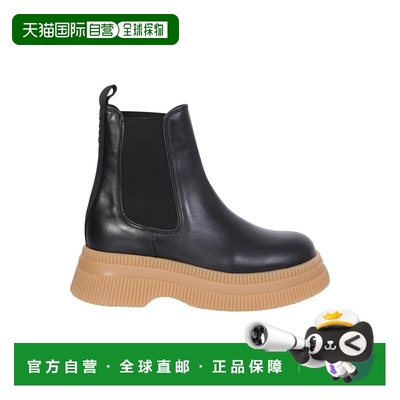 1h可退 香港直邮GANNI 甘尼 女士 靴子 S1924 black黑色 舒适时尚