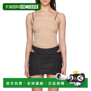 香港直邮Misbhv 230W100Sesame 徽标吊带背心