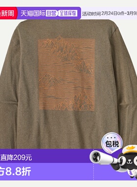 自营欧洲直邮PATAGONIA 男士长袖Strataspire Responsibili-Tee®