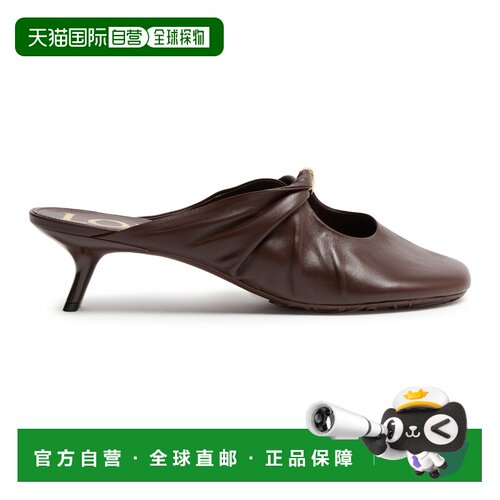 自营欧洲直邮LOEWE罗意威 女士深咖色柔软纳帕羊皮P支付后1h可退