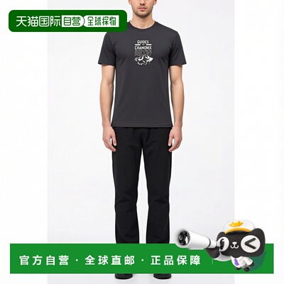 自营欧洲直邮Millet觅乐 COMPAGNIE DES GUIDES CHAMONIX LOGO男T