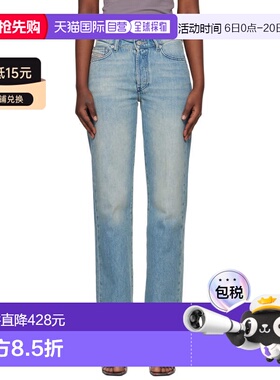 香港直邮Diesel 迪赛 女士 蓝色 1971 D-Sent Regular 牛仔裤 A19