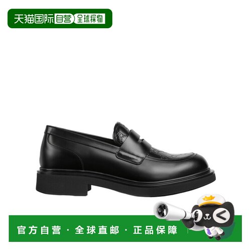 1h可退 香港直邮Gucci GG 细节乐福鞋 840267AAE8P男鞋一脚蹬