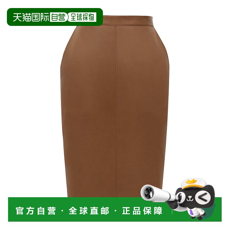 香港直邮Saint Laurent CASSANDRE小羊皮铅笔裙 846801Y5OA2