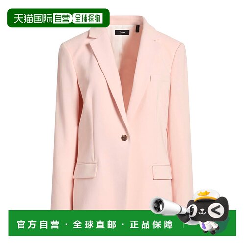 香港直邮THEORY 希尔瑞 女士 西装外套 pink粉色 舒适时尚