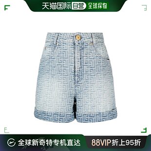 CF1MA100DD27 香港直邮Balmain 腰带袢牛仔短裤