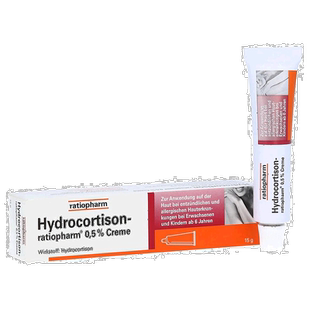 欧洲直邮德国ratiopharm皮肤过敏湿疹轻度神经性皮炎激素膏15g
