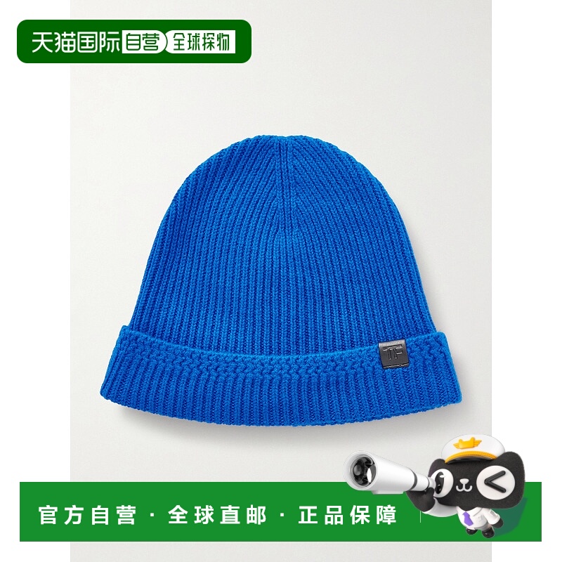 香港直邮Tom Ford 汤姆 福特 男士 罗纹羊绒小便帽 KHR006YMK119E