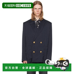 男士 海军蓝 1h可退 西装 巴尔曼 Labyrinth 香港直邮Balmain