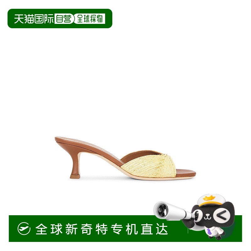 1h可退 香港直邮Staud 女士 Brigitte 凉拖 F25S6001RL 舒适时尚
