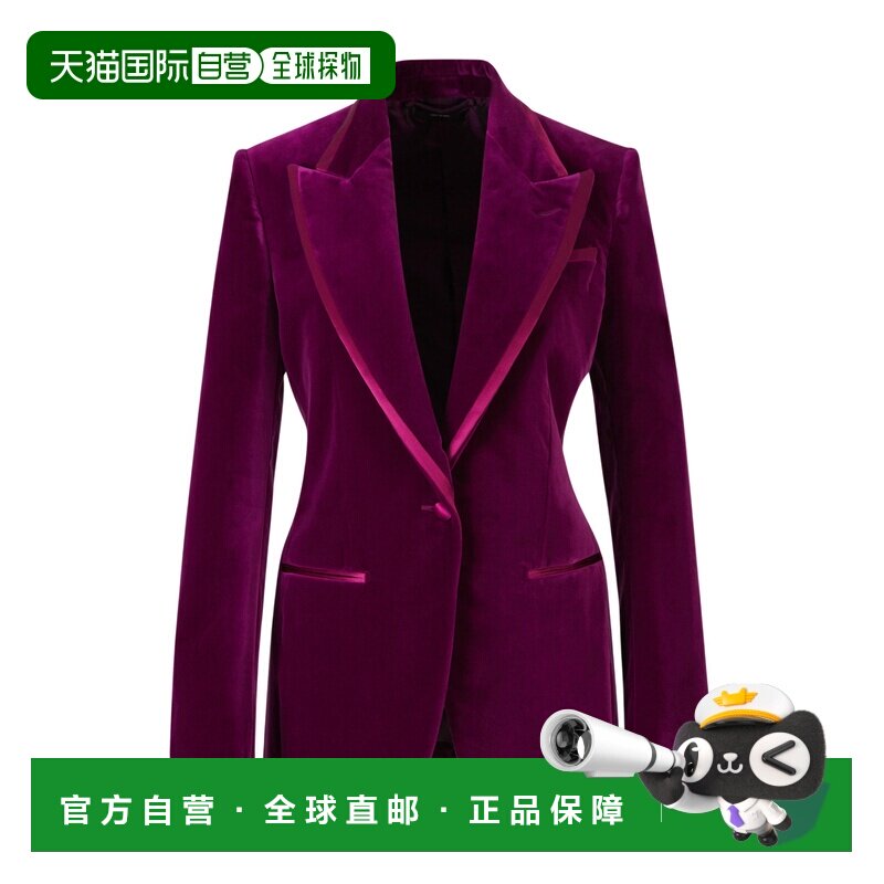 1h可退 香港直邮TOM FORD 女士西服 GI2969FAX171GV697 CO 棕色