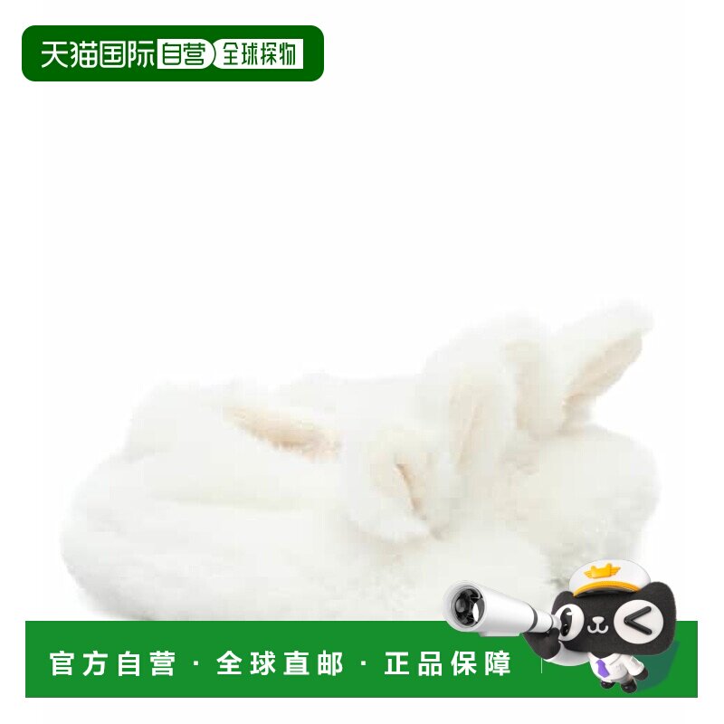 1h可退 香港直邮Bonpoint 婴儿 仿皮草便鞋童鞋 white白色 舒适时