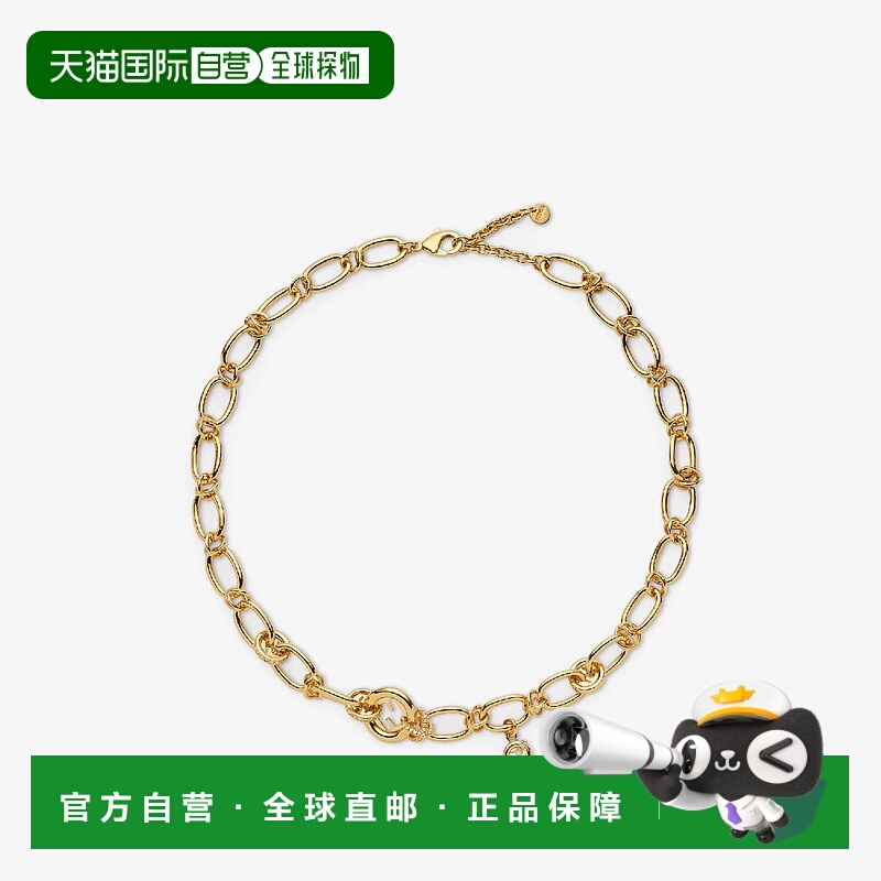 1h可退 欧洲直邮FENDI 芬迪 25秋冬 8AL092ATEPF089U 女士 项链 E