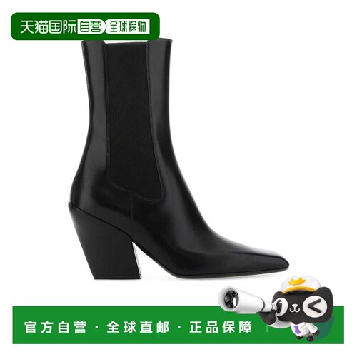 香港直邮PRADA 女士高跟鞋 1U986M055F075F0002 AW2022 黑色