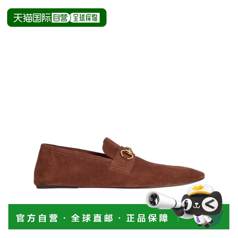 1h可退 香港直邮Gucci 饰马衔扣乐福鞋 A0025SAAGQR男鞋一脚蹬图片