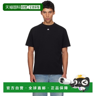 黑色 男士 Oversized 325JTS203J 1h可退 恤 香港直邮Courreges
