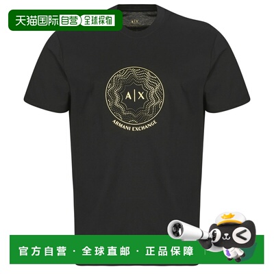 欧洲直邮Armani Exchange男装短袖T恤衫XM000328