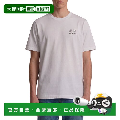 1h可退 香港直邮OFF-WHITE 男士T恤 OMAA120F26JER01E10100 AW202