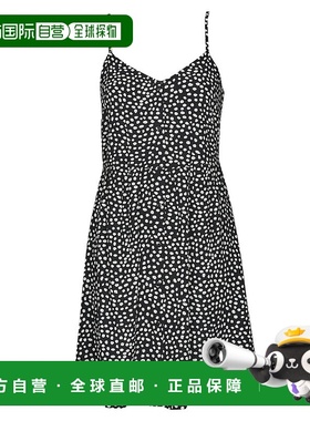 欧洲直邮Pieces 女士 PCTALA SLIP DRESS 短连衣裙 黑色