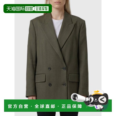 1h可退 香港直邮GOLDEN GOOSE 女士 JOURNEY 双排扣西装外套 GWP0