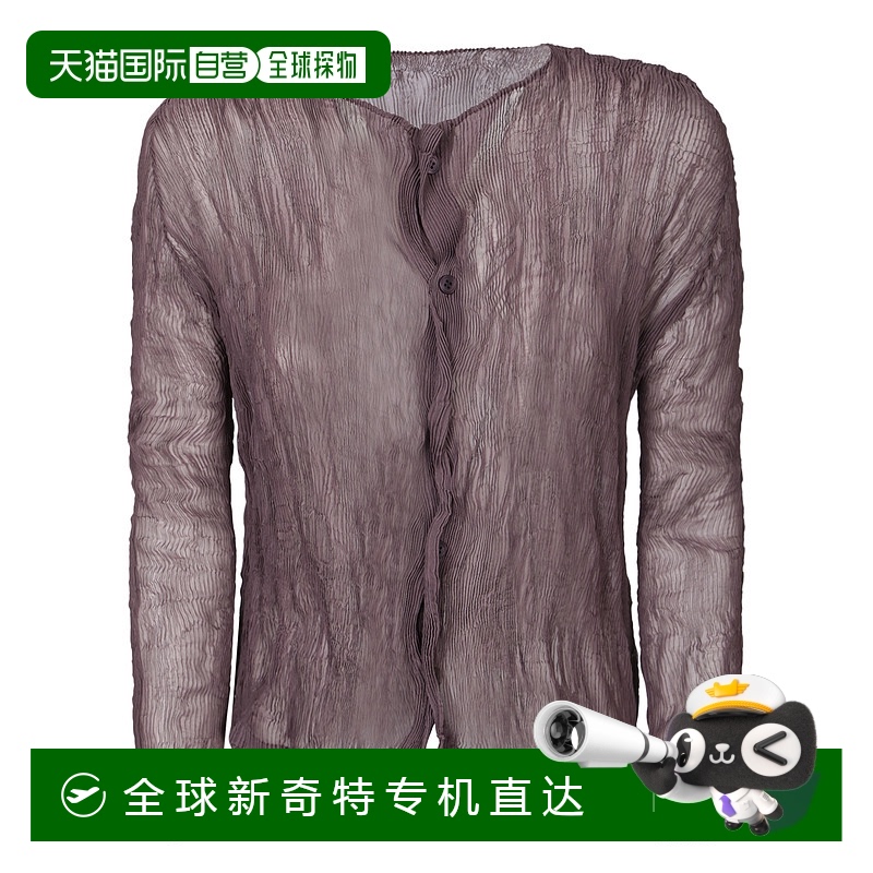 1h可退 欧洲直邮issey miyake 女士 针织衫新款三宅一生毛衣