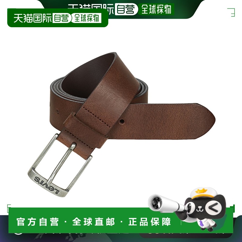欧洲直邮Levi's 李维斯 NEW DUNCAN 男士真皮皮带/腰带 226927-3-