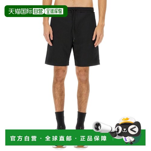 香港直邮BOSS 男士短裤 5053005110266755001 SS2025 黑色 SWEATS