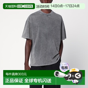 香港直邮Represent 男士 复古灰色水手领T恤 INM4742CO47男装