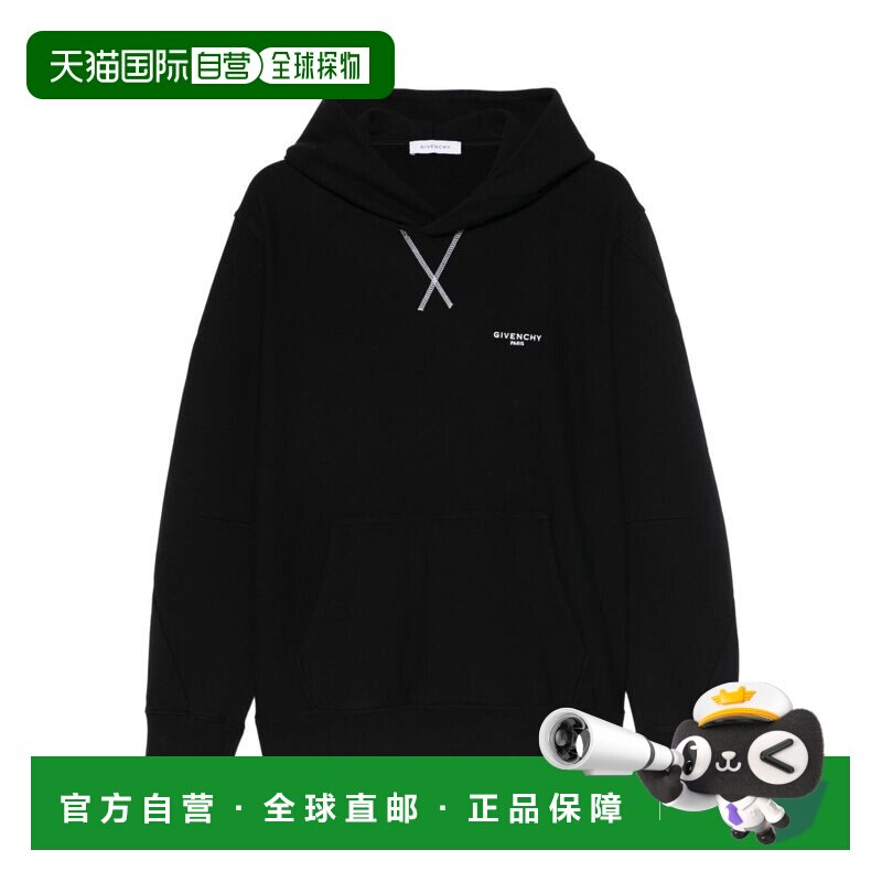 1h可退 香港直邮GIVENCHY 男士卫衣 BMJ0NH3YS1001 SS2026 黑色