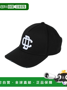 1h可退 香港直邮Dsquared2 二次方 男士 帽子 black黑色 舒适时尚