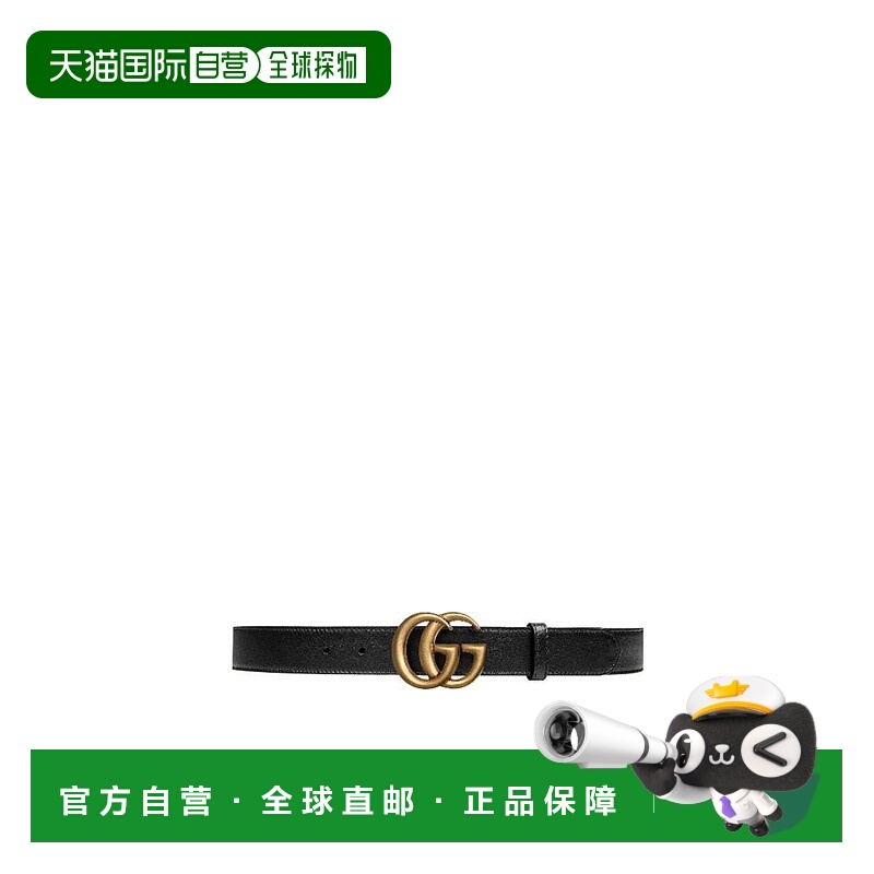 自营Gucci GG扣环腰带 414516AP00T时尚潮流 佩戴舒适古驰