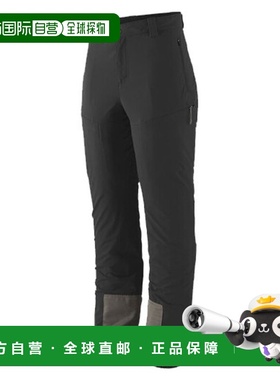 自营欧洲直邮PATAGONIA ALPINE GUIDE女士黑色再生尼龙登山长裤