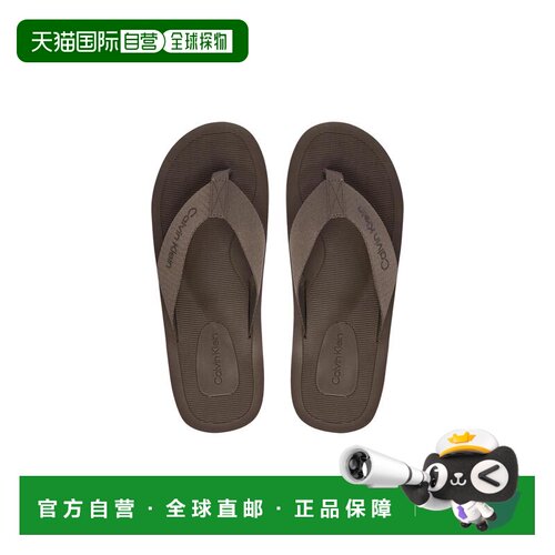 欧洲直邮calvin klein/凯文克莱 男士 凉拖