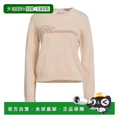 1h可退 香港直邮Blumarine 蓝色情人 女士 毛衣 beige米色 舒适时