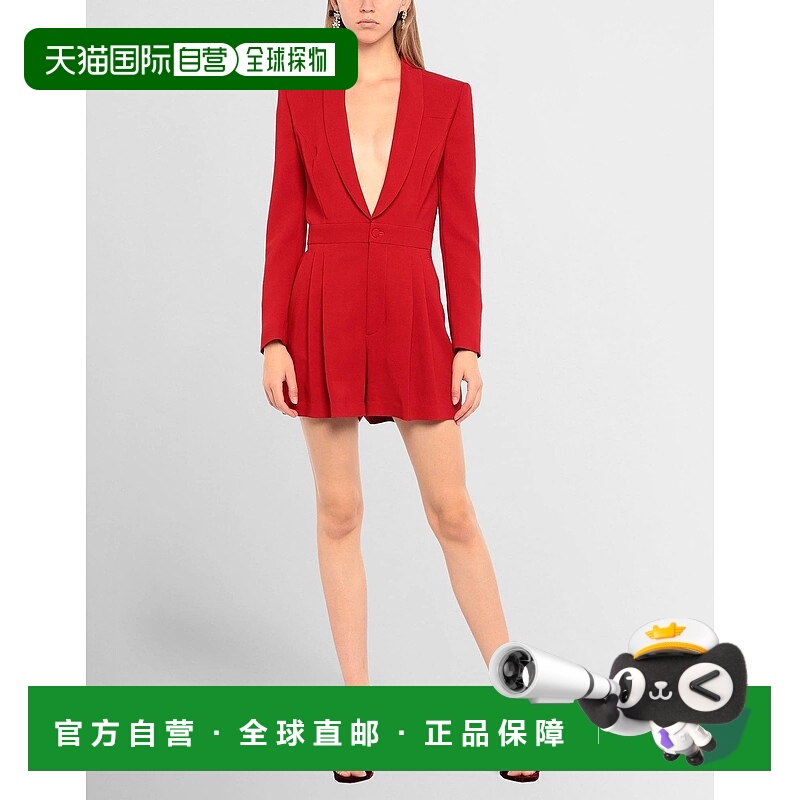 1h可退 香港直邮Dsquared2 二次方 女士 连体裤 red红色 舒适时尚