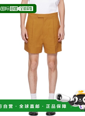 1h可退 香港直邮zegna 杰尼亚 男士 黄色短裤 973C59A9739JH2OCRA
