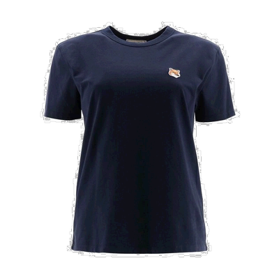 香港直邮Maison Kitsune 狐狸刺绣T恤 AW00103KJ0005