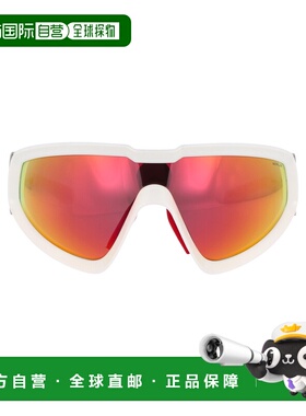 1h可退 香港直邮Moncler 盟可睐 女士 白色醋纤太阳眼镜 ML024921